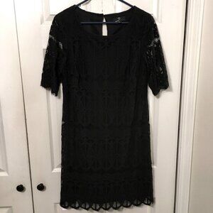 Ronni Nicole Black Lace Dress
